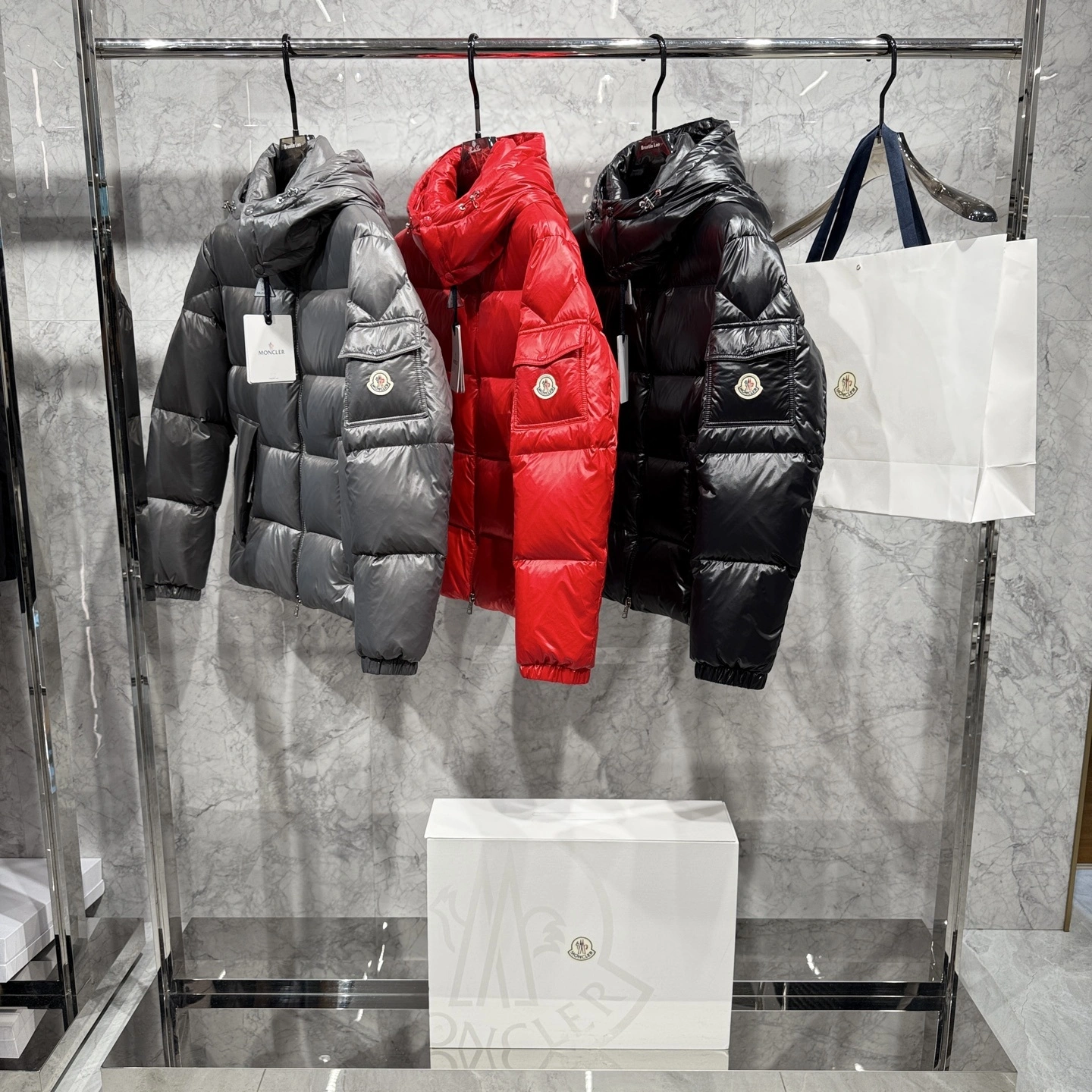 wg.luxury- 7o9385r Down jacket 95 white duck down 3colour item:E-F501J2320-3H